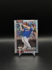 Evan Carter 2026 Topps Sandglitter Parallel #110 - Texas Rangers
