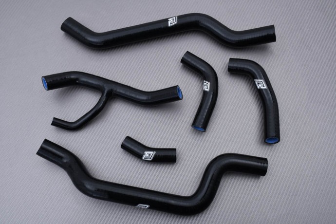 Évitez les fuites de liquide avec le kit durites radiateur noir Ducati SBK 1198