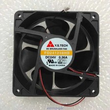 1PCS New Y.S.TECH FD241238HB DC24V 0.36A 2-Wire Inverter Cooling Fan QW