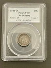 1840-O No Drapery Seated Liberty Dime PCGS VF35 (K151)