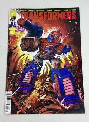 Transformers #7 The Comic Corner Redcode Variant Limited n/750