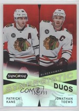 2022-23 Synergy Synergistic Duos Star-Star Red Patrick Kane Jonathan Toews 1kx2