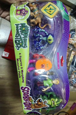 Scooby Doo Morphing Monsters 4 Figures Morphing Monster Pack 