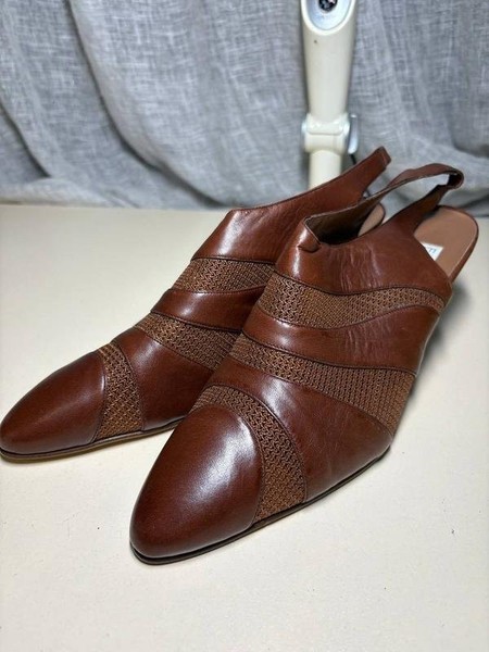 Women Fratelli Rossetti Heels Brown Leather 38