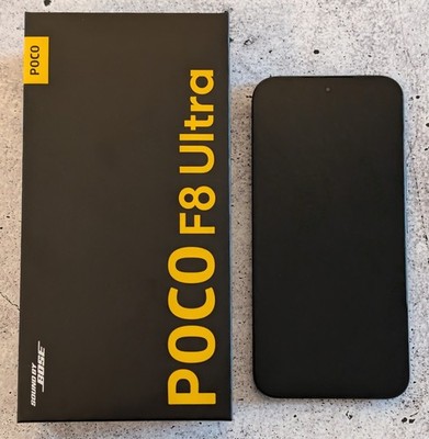 Xiaomi POCO F8 Ultra 5G Smartphone 12GB/256GB 6,9 Zoll AMOLED Android 16 6500mAh