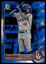 2022 Bowman Chrome Sapphire Edition #BCP-228 Jose Ramos Prospects Dodgers NM+