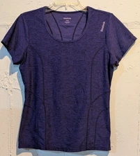 Reebok Fitted Active Tee Deep Purple - Women's M