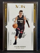 2022-23 Panini Noir Icon Edition - Tyler Herro Holo Gold /10 #120 MIAMI HEAT