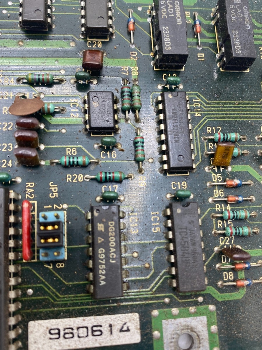CONTROL BOARD DEC-2813A, M98-SVZ2, 114102, 980614, CIRCUIT BOARD