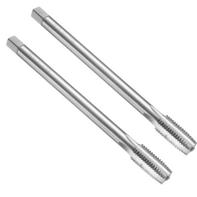 2Stk Gewindebohrer mit gerader Nut,M11 x 1,5,130mm,extra lang,metrische