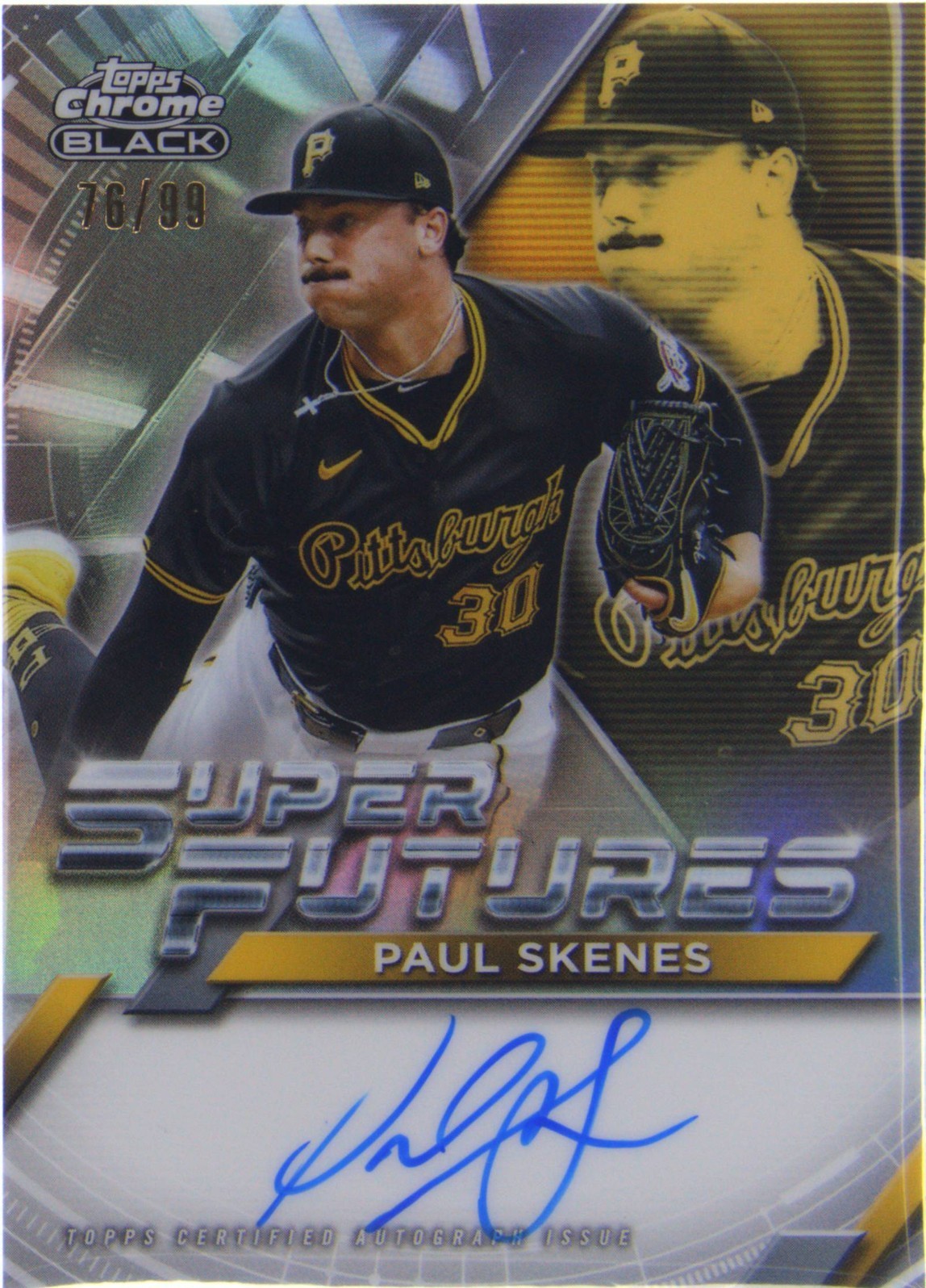 2025 Topps Chrome Black - Paul Skenes #FSA-PS for sale | eBay