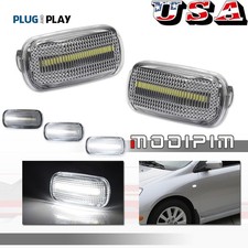 New White Dynamic Clear Led Fender Side Marker Light For Honda Civic Si Crv Jazz New White Dynamic Clear Led Fender Side Marker Light For Honda Civic Si Crv Jazz