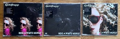 Goldfrapp - Ride A White Horse 3 x CD's + DVD. Promo Copy, New Never Used.