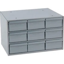 Steel Storage Parts Drawer Cabinet 004-95 - 9 Drawers  Mfg Co. 004-95