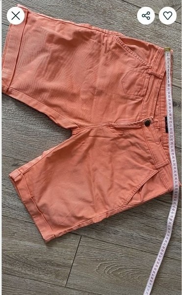 Women Shorts Orange 36