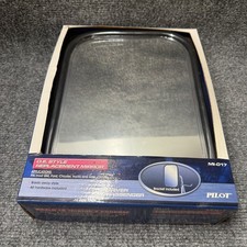 The Pilot Automotive Mi-017 Truck Chrome Side View Mirror Universal Replacement