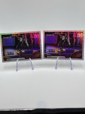 2025-26 NBA Hoops Darius Garland All-Star 2025 Rainbow Foil Cavaliers - 2 Cards
