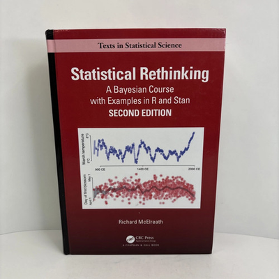 #ad Statistical Rethinking: A Bayesian Course with Examples in R and STAN FREE SHIP $66.00