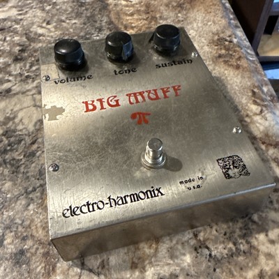 70 s Electro Harmonix Ram's Head Big Muff Pi Fuzz Pedal Professionally Serviced!