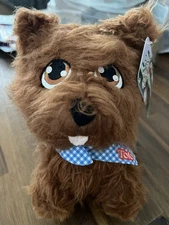 Jazwares WIZARD OF OZ TOTO Terrier Dog 8 inch Plush Dorothy WICKED *New W/Tags*