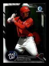RAFAEL BAUTISTA ⚾ 2016 Bowman Chrome Prospects #BCP49 Nationals