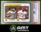 Mike Trout J.D. JD Martinez PSA 9 2018 Topps Throwback Thursday #192 1360