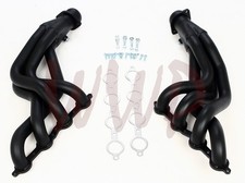 Black Coated Long Tube 1 7/8" Exhaust Headers Manifold 09-15 Cadillac CTS-V 6.2L