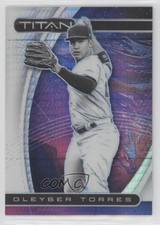 2021 Panini Chronicles Titan Hyper Prizm 198/299 Gleyber Torres #24 zi1