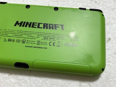 New Nintendo 2DS XL Minecraft Creeper Edition Console Japanese