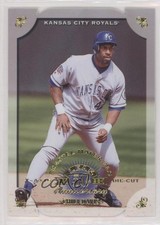 1998 Leaf Fractal Foundation Materials Die-Cut X-Axis (Plastic) Chili Davis hg6
