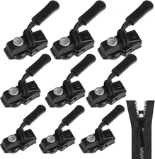Zipper Repair Kit Universal Zipper Fixer 12Pcs 3 Different Size Replacement Zipp