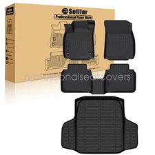 TPE Floor Mats Liners & Trunk Cargo Liner Set For 2023 2024 2025 Honda Accord