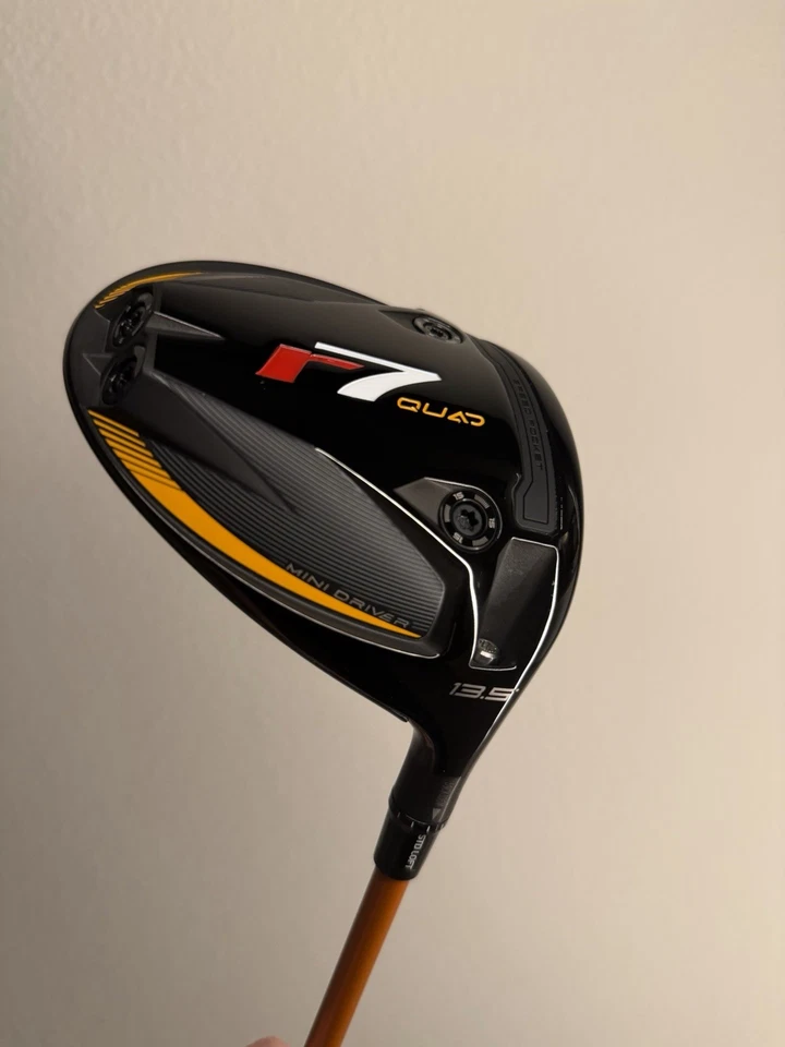 Mini driver Taylormade R7 2025 diseño de grafito de 13,5 grados DI-6 eje rígido ¡NUEVO! Foto 2 de 4