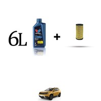 Set ÖLfilter Und 6L FüR Dacia Duster Ii 1.5 Blue Dci 70Kw Von 2018