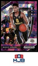 2020 Prizm Draft Picks Collegiate Markus Howard Purple Ice #/149 #80 Marquette