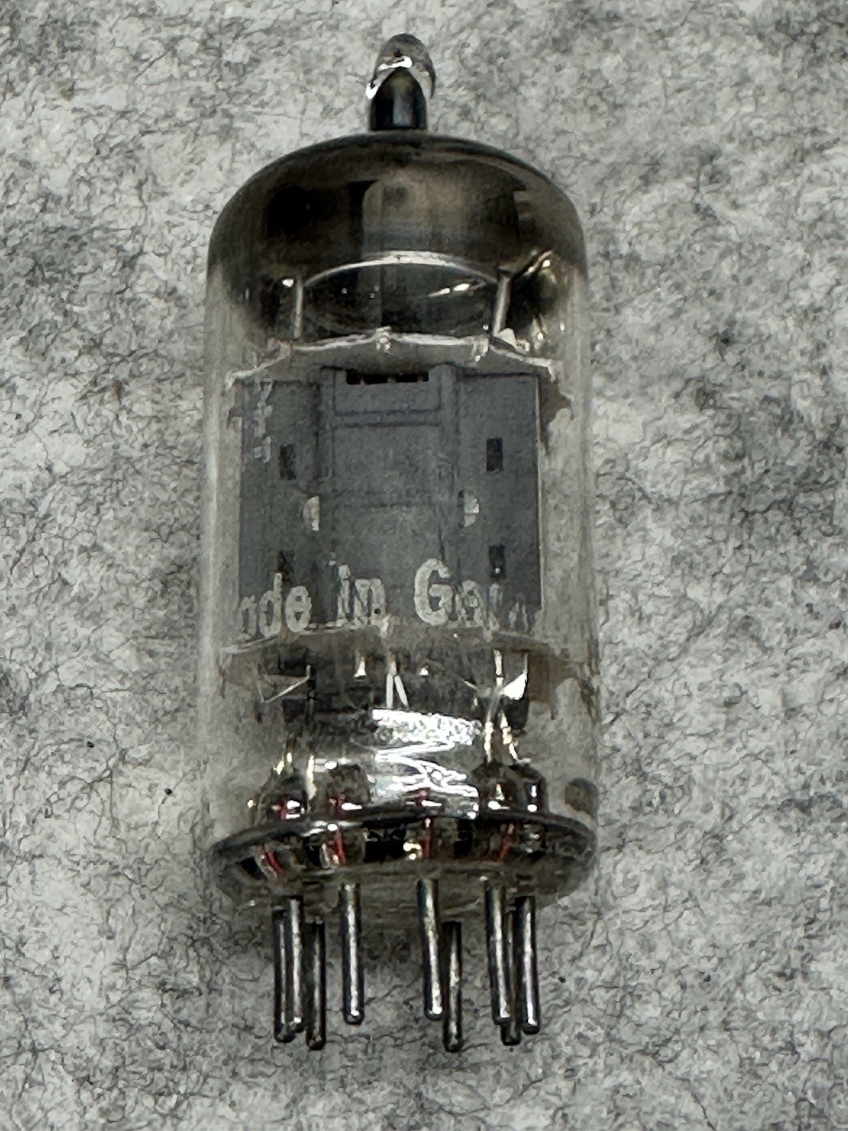 MULLARD GERMANY 12AX7 TUBE MADE FOR WEBCOR AMPLIFIERS