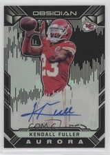 2018 Panini Obsidian Aurora Auto /100 Kendall Fuller #AA-KF Auto 1u6