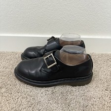 VTG 90s Dr. Martens Joey Monk Strap Oxford Shoes M6 W8 Made In England Loafers