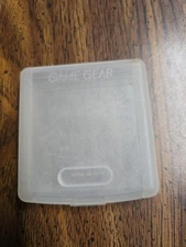Authentic OEM Sega Game Gear Game Cartridge Case Clear Plastic Shell 