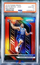 Keita Bates-Diop 2018 Panini Prizm Red Prizm #47 PSA 10