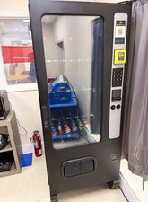 Merchant Media Glass Front Snack & Beverage Combo Vending Machine w/ Card Reader
