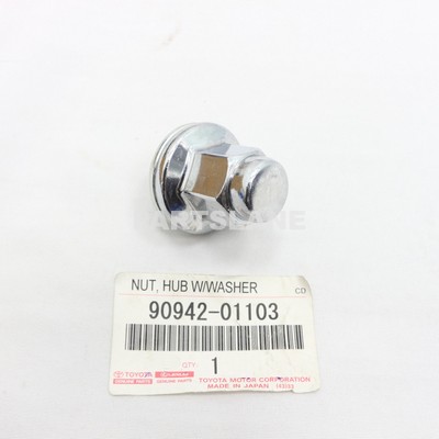Toyota Land Cruiser Tundra Lexus LX570 OEM Genuine Hub Nut 90942
