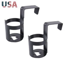 2pcs Universal Vehicle Car Truck Cup Holder Case Drink Bottle Door Mount Stand z