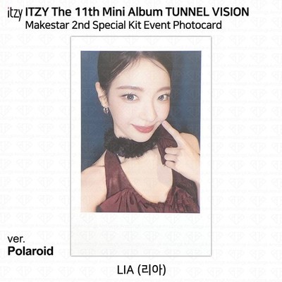 ITZY 11th Mini Album TUNNEL VISION MakeStar 2nd Special Kit