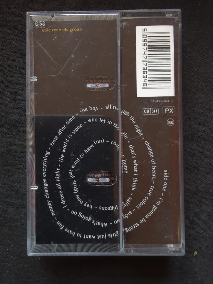 CYNDI LAUPER - TWELVE DEADLY CYNS Cassette - TIME AFTER TIME, TRUE COLOURS M807 - Image 3 of 4