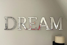 Pottery Barn Kids Mirrored Wall Decor Letters  DREAM  