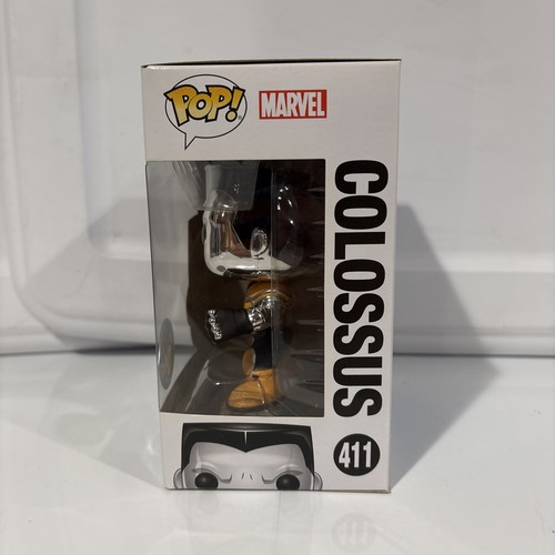 Funko Pop! Vinyl: Marvel/X-Men: Colossus (Chrome) #411 - Stan Lee Comikaze Ex - Picture 2 of 7