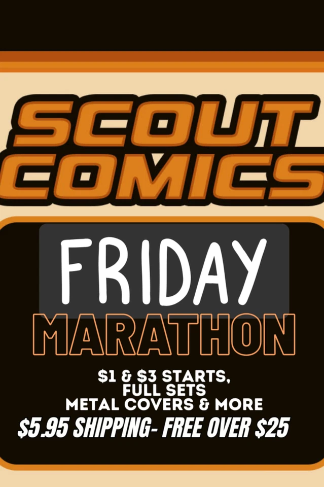 FRIDAY  MARATHON - w/Scott & Kendra - $1, $3 & $5 Starts - Live at Scout HQ