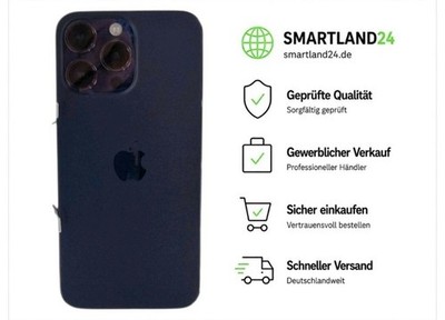 Apple iPhone 14 Pro Max - 128GB - Deep Purple (Ohne Simlock) (Dual-SIM)
