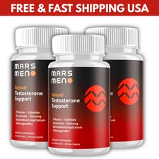 (3 Pack) Mars Men for Men Advanced Max Formula Vitamin Supplement 60 Capsules